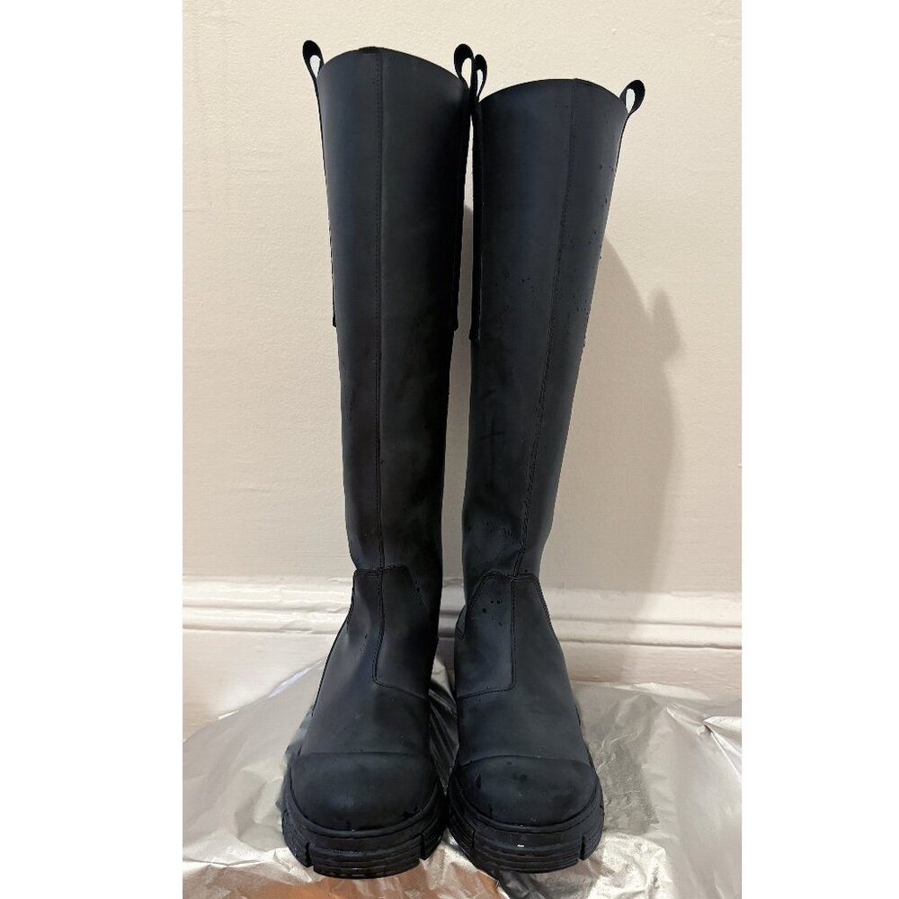 GANNI Country 50mm knee-high boots (38 EU, 8 US)